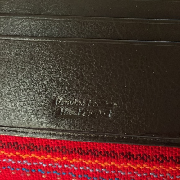 Genuine Leather Hand Crafted Wallet NWOT - Picture 3 of 6